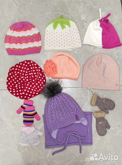 Пакетом шапки+ рукавицы