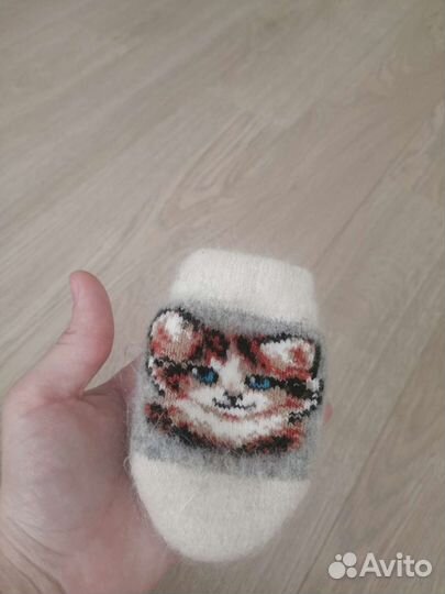 Варежки зимние детские 0 -12 мес