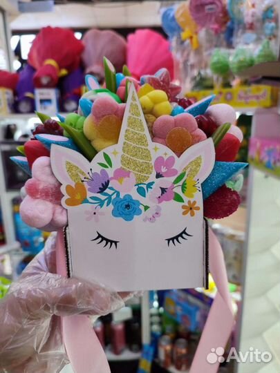 Сьедобные сладкие букеты