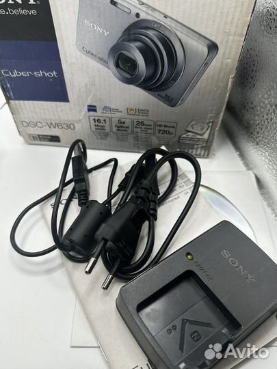 Sony Cyber-Shot DSC-W630 Black
