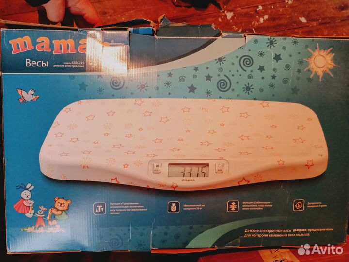 Детские электронные весы Maman sbbc215