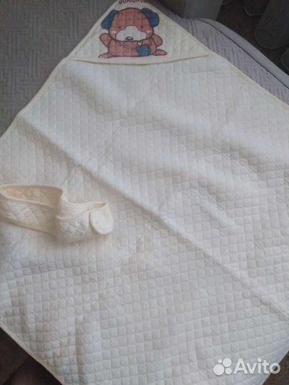 Детское полотенце с капюшоном