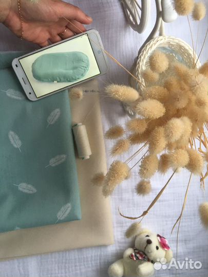 Кокон гнездышко с непромокаемым чехлом