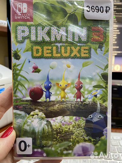 Pikmin 3 Deluxe (английская) для Nintendo Switch