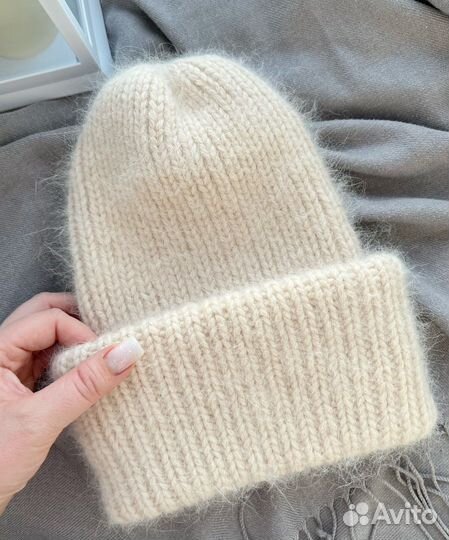 Шапка из пуха норки