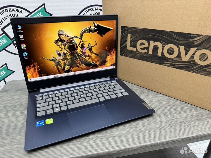 2022 ультрабук Lenovo i5-1035G1 8Gb MX330 SSD+1000