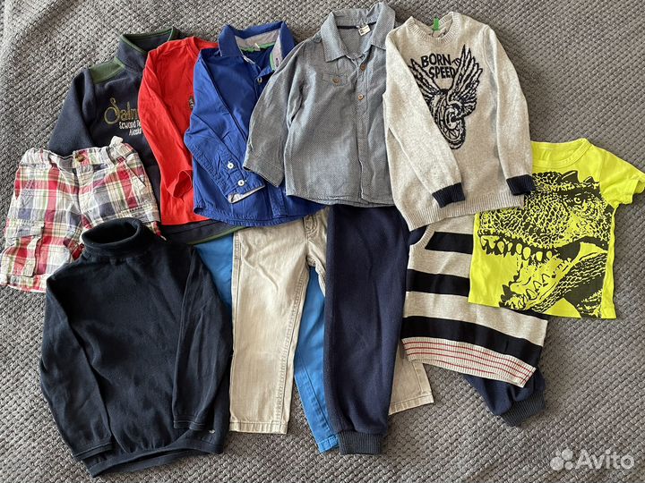 Детские вещи пакетом на мальчика 92 98 размер