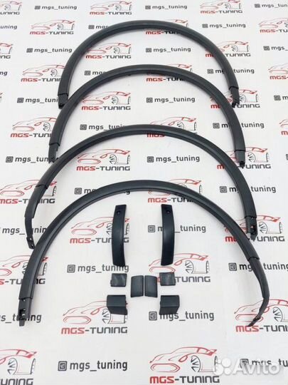 Расширители арок GTS Style Porsche Cayenne 10-17