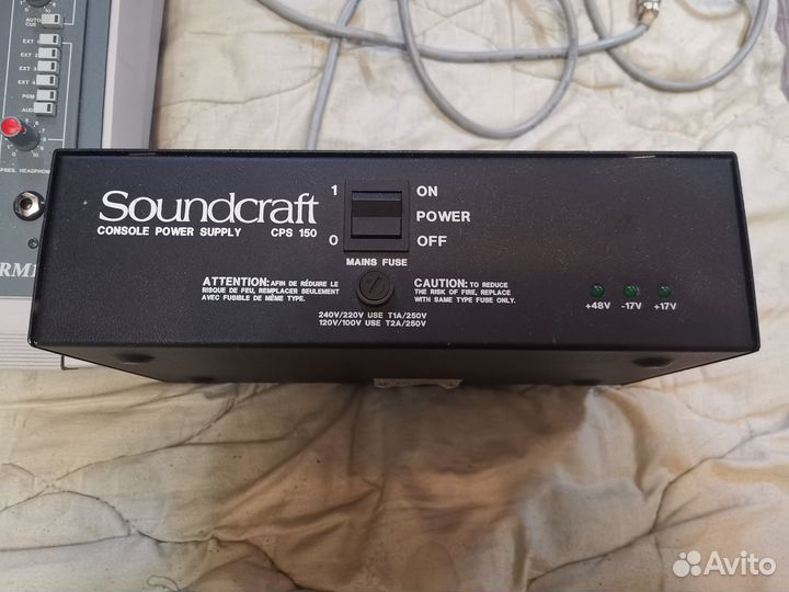 Midas Legend 3000 D&R Discom 5 Soundcraft RM100