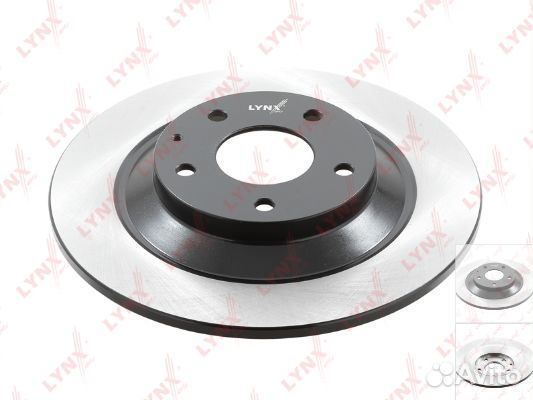 Диск тормозной задний mazda CX-5(KE/GH) / CX-30 19