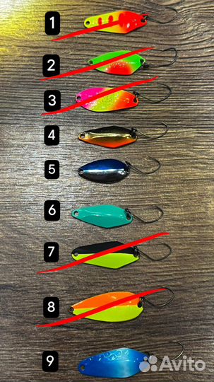 Блесна для форели