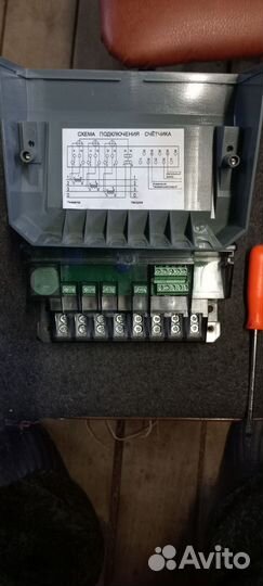 Счетчик электрический трехфазный бу