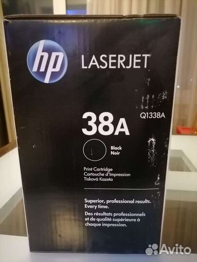 Картридж Q1338А для HP 4200, новый оригинал, 2015