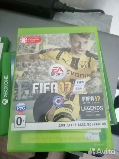 Диски для Xbox one