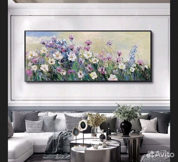 Интерьерные картины на холсте