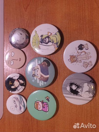 Аниме значки