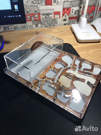 Муравьиная ферма без муравьев