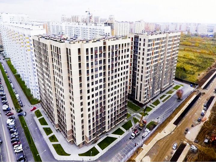 1-к. квартира, 37,3 м², 9/16 эт.
