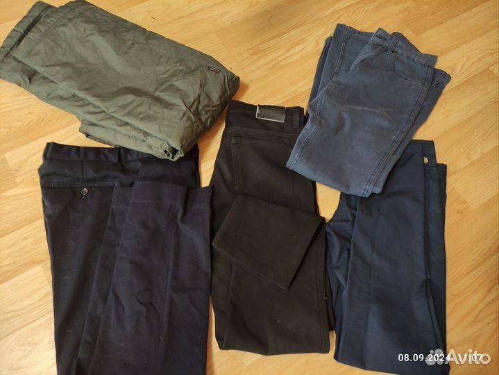 Пакетом брюки на подростка 164-170