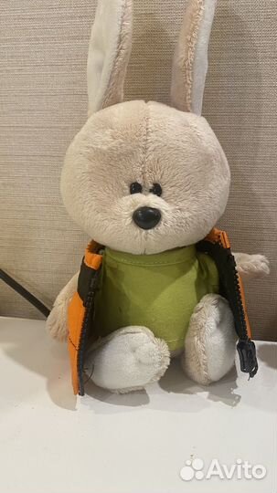 Мягкие игрушки Заяц и Волчонок