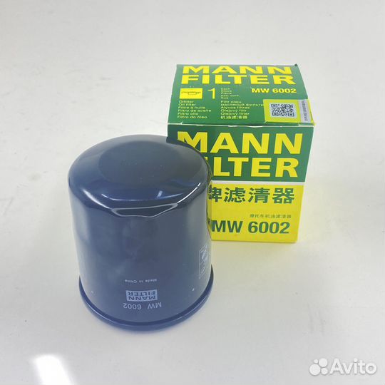 Фильтр масляный mann honda, kawasaki MW6002
