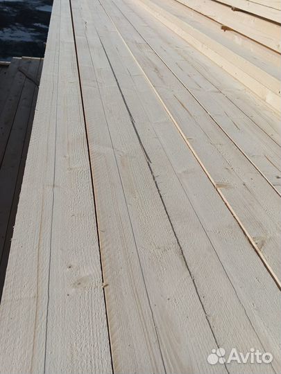 Доска обрезная 25х100 мм, 2 сорт
