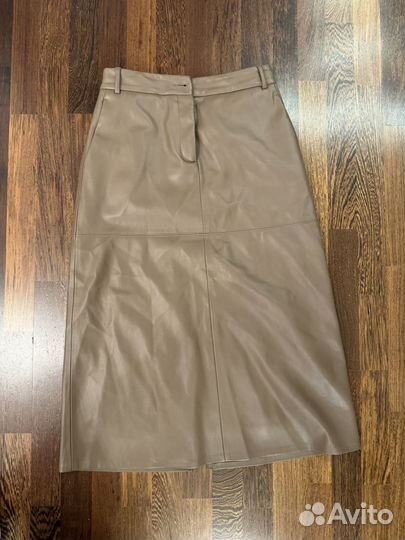 Кожаная юбка