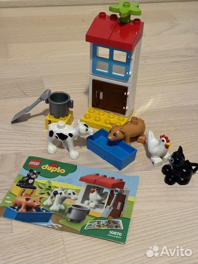 Наборы лего дупло lego duplo поезд ферма конюшня