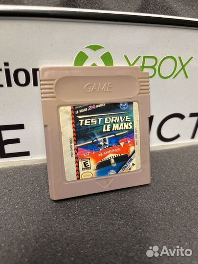 Nintendo game boy test drive le mans