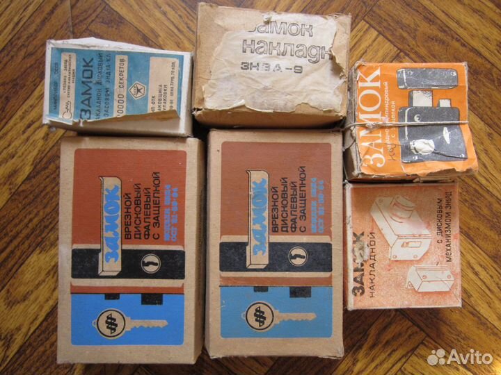 Замки накладные и врезные