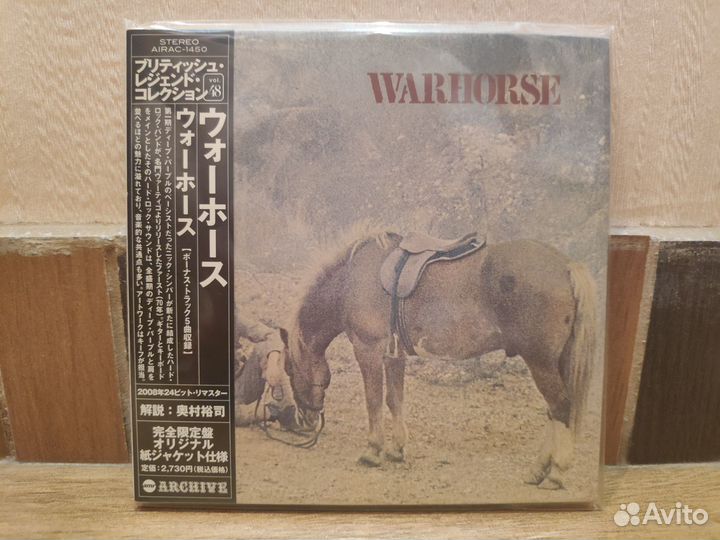 Warhorse (ex Deep purple) 2 cd mini vinil (japan)