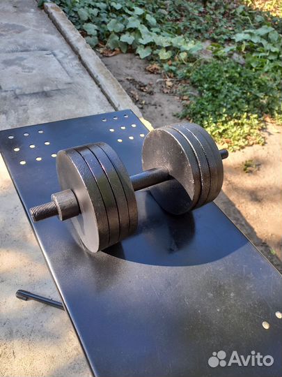Гантели разборные