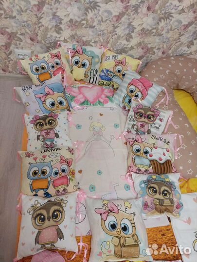 Пошив подушек для стульев, матрасов, лежанок