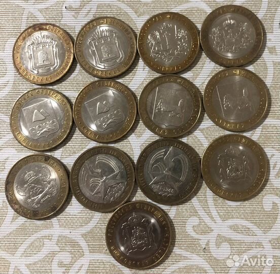 10 рублей биметалл