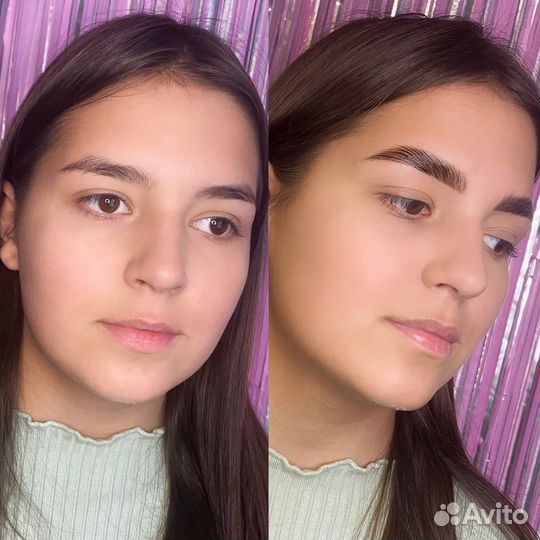 Брови Долговременная укладка