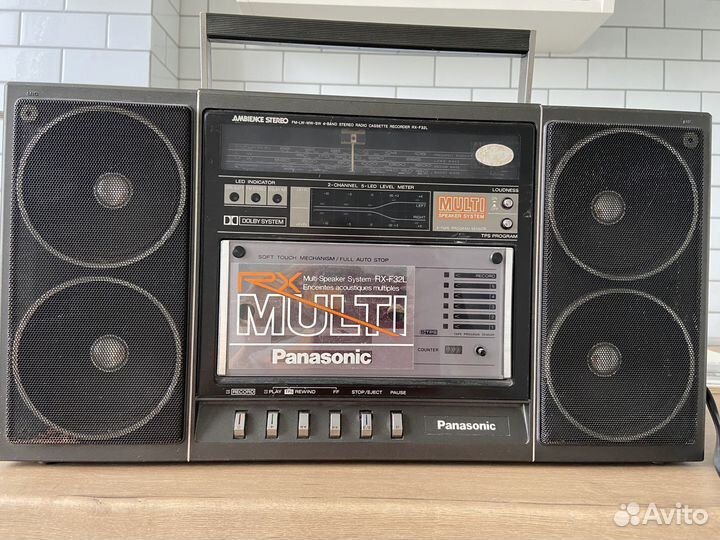 Магнитола panasonic RX-F32LS/LE мини бумбокс