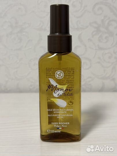 Масло для тела и волос Моной де таити