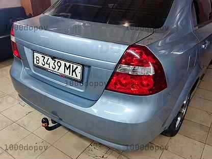 Фаркоп Chevrolet Aveo седан 2008-2012 Avtos CV 07