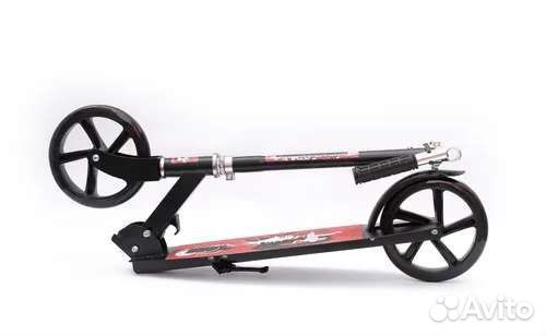 Самокат подростковый новый яркий