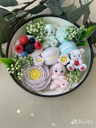 Букет цветов из мыла