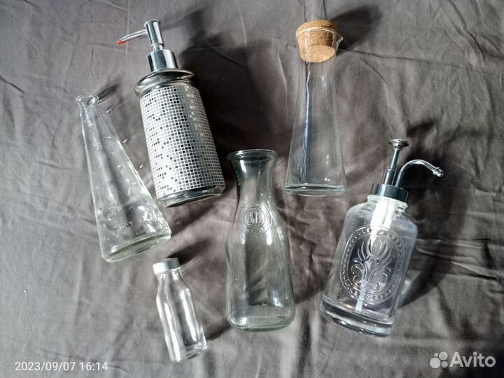 Бутылки, диспенсеры, дозаторы