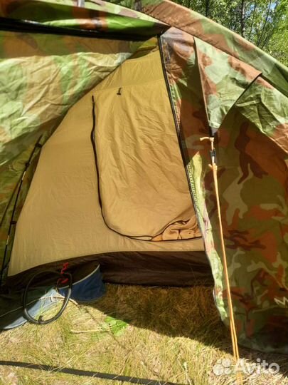 Палатка туристическая 4 местная бу