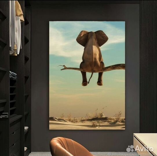 Картина маслом на холсте