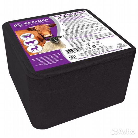 Лизунцы Фелуцен для лошадей, крс, мрс