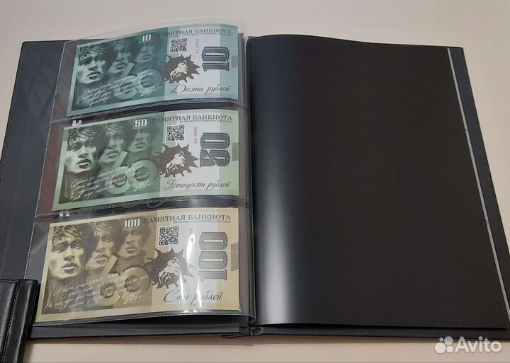 Банкноты Виктор Цой. 60 лет легенде. Кино