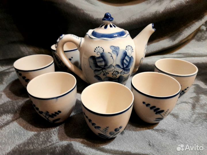 Сервиз чайный Гжель