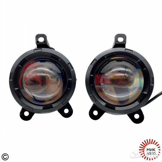 Штатные LED лазерные птф фары - Газель Next Приора