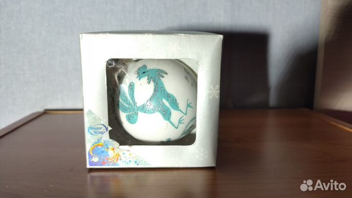 Елочный шар стекло