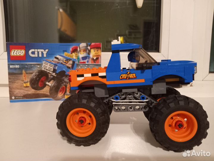 Lego city 60180 монстртрэк. Автомобиль