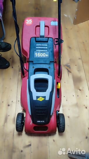 Газонокосилка электрическая бу